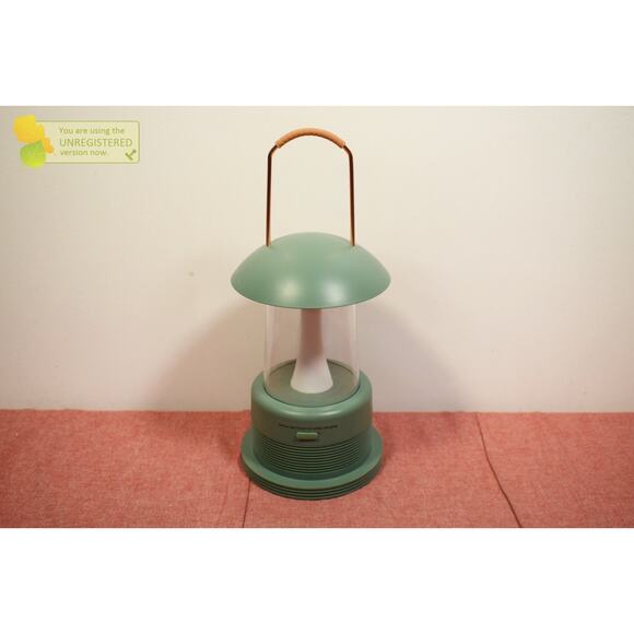 Hearth & Hand with Magnolia Portable LED Table Lantern Green - Picture 4 of 5